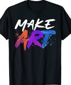 Cool Art Artists Art Painter Painting Tee Shirt