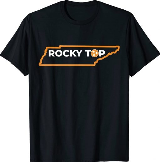 Tennessee Rocky Top TN Rocky Top Volunteer State Vintage Tee Shirt