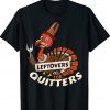Ugly Thanksgiving Sweater Leftover For Quitter Turkey Tee Shirt