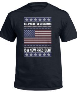 All I Want For Christmas Is A New President Vintage TShirt