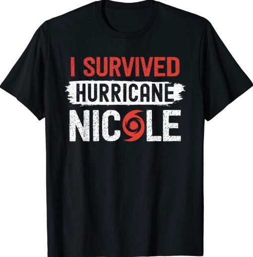 I Survived Hurricane Nicole Vintage T-Shirt