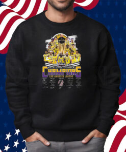 2023 Nba In-Season Tournament Champions Los Angeles Lakers Shirt Sweatshirt