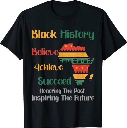 Honoring Past Inspiring Future Black History Month 2023 Shirts