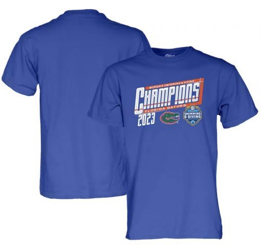 Florida Gators 2023 SEC Swimming and Diving Champions Locker Room Vintage TShirt