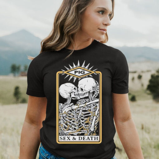 Official Trent Crimm Pig’S Skeletons Sex & Death Shirt