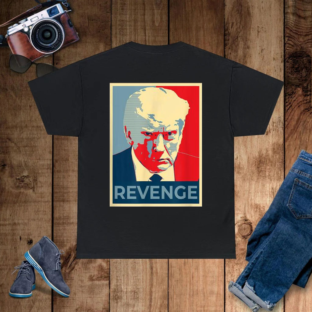 Free Donald Trump Mug Shot Republican Revenge Maga 2024 T-shirt ...