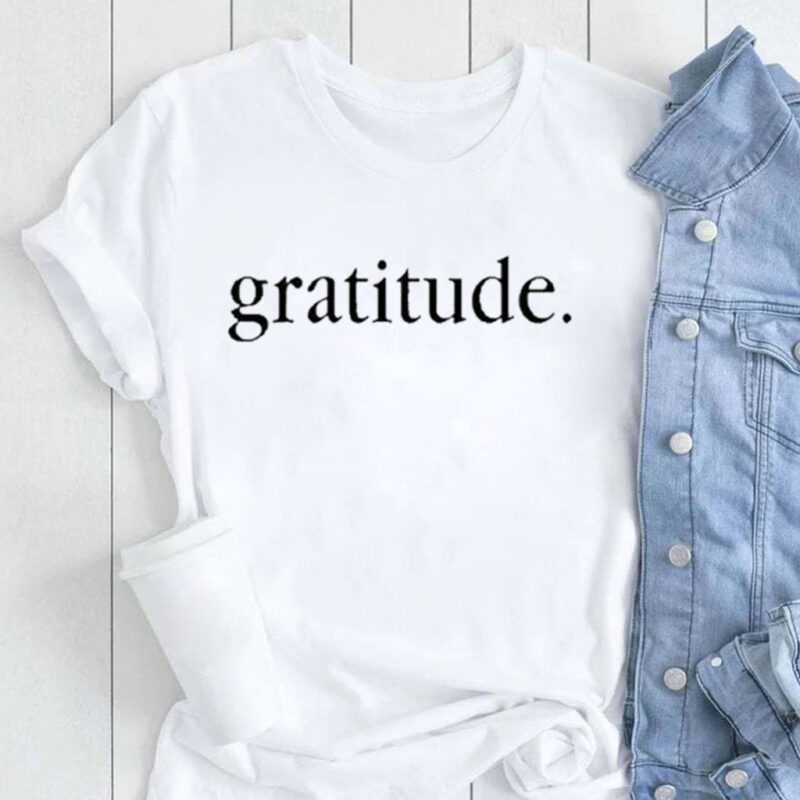 Ja Morant Wearing Gratitude Shirt