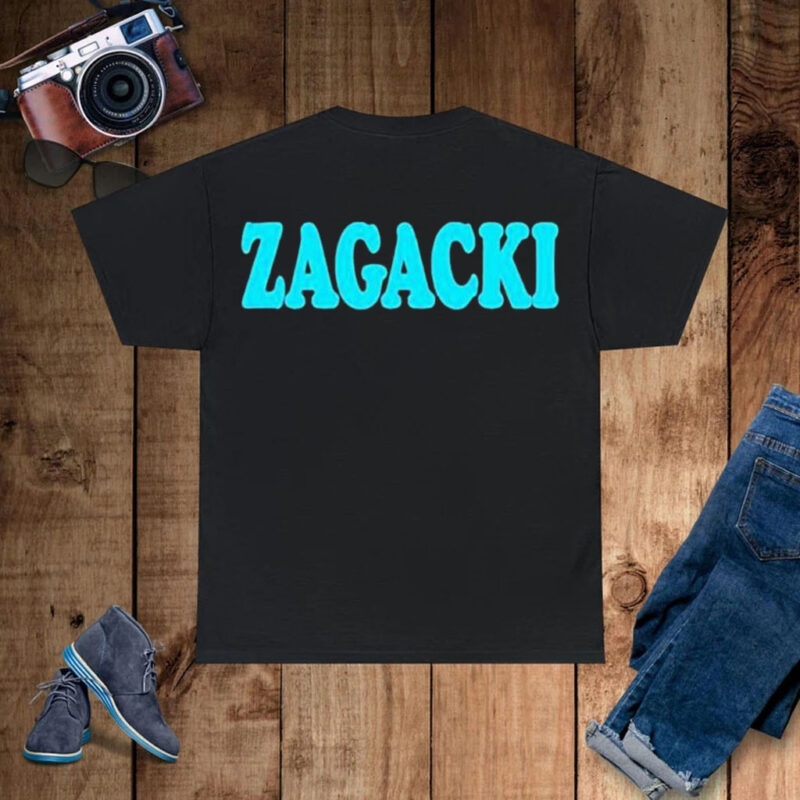 Juju gottI wearing zagackI T-shirt