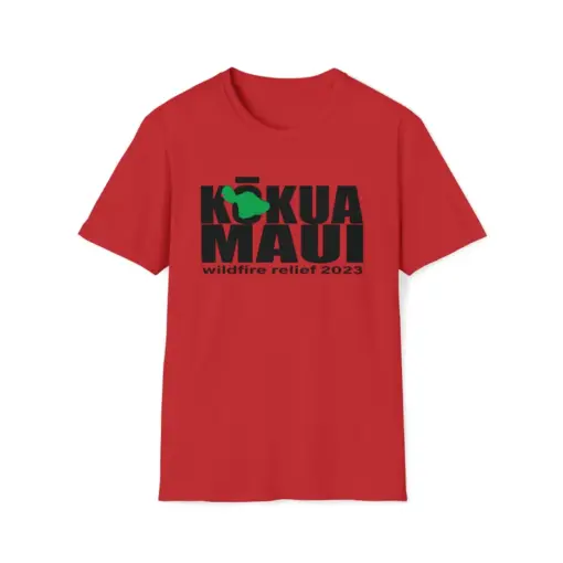 Kōkua Maui Strong Lahaina Wildfire Relief T-Shirt