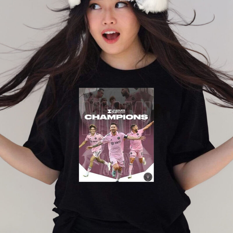 Official 2023 leagues cup champions are the inter miamI cf Shirt