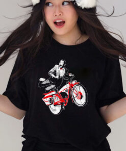 Pee Wee Herman Shirt Pee Wee Herman’s Big Adventure Bike Shirt