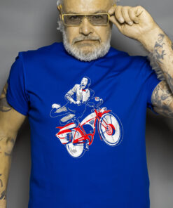 Pee Wee Herman Shirt Pee Wee Herman’s Big Adventure Bike Unisex Shirt