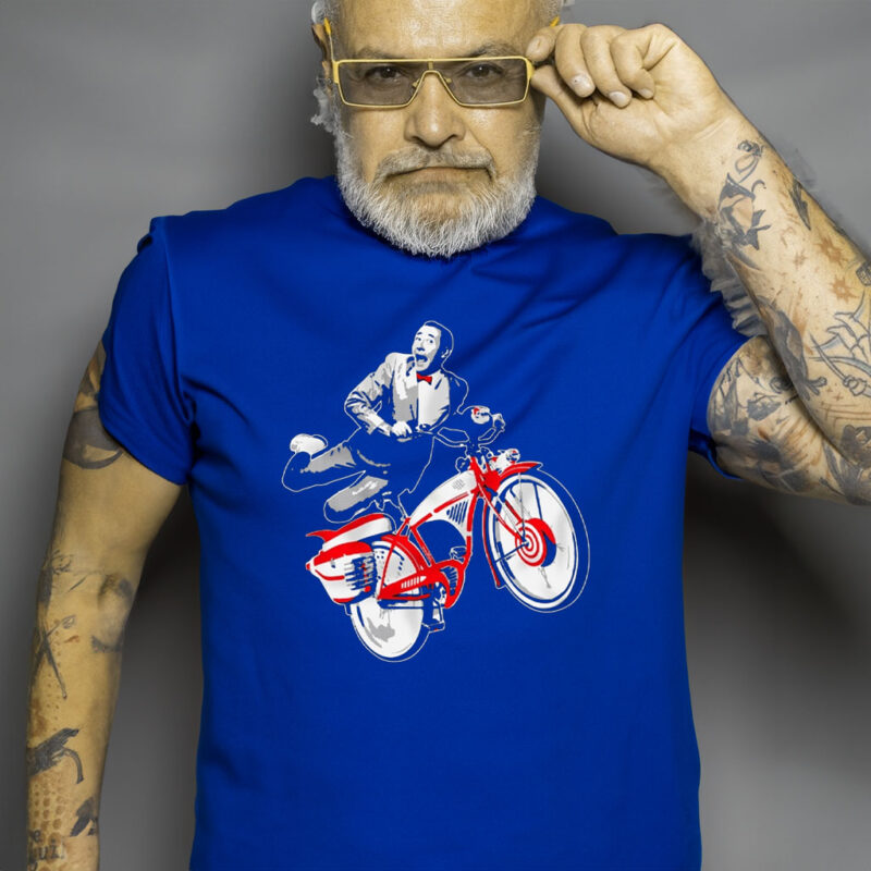 Pee Wee Herman Shirt Pee Wee Herman’s Big Adventure Bike Unisex Shirt
