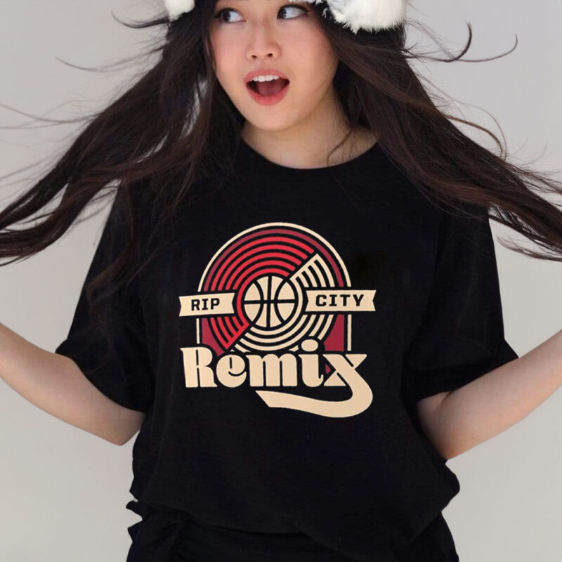 Rip City Remix Fanatics Branded Primary Logo Shirt