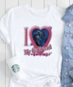 Rocky Rickaby I Love My Girlfriend Heart shirt