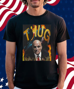 Rudy Giuliani Mugshot Thug Shirt