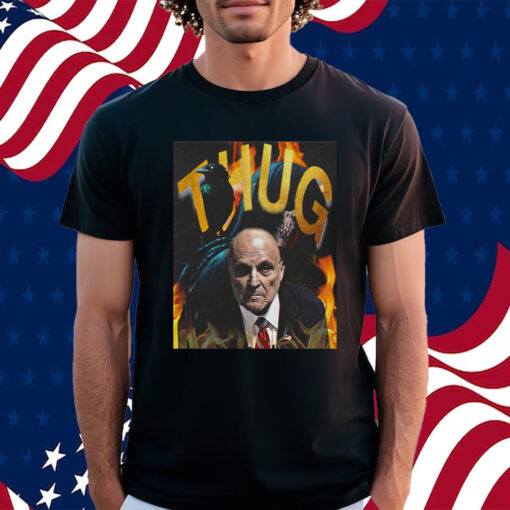 Rudy Giuliani Mugshot Thug Shirt