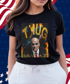 Rudy Giuliani Mugshot Thug Shirts