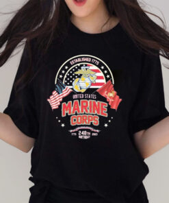 United States Marine Corps 248th Birthday 1775 2023 Shirt