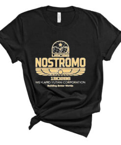 Uscss Nostromo 180286 Weyland Yutani Corporation Building Better Worlds T-Shirt