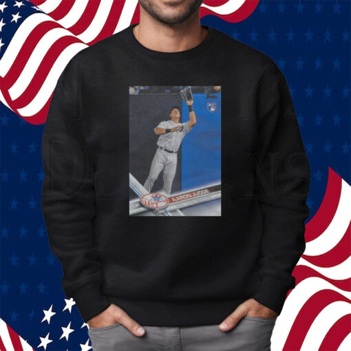 2017 Topps Baseball Aaron Judge Yankees T-Shirt Sweatshirt