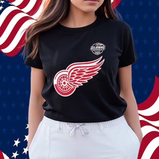 Vintage NHL Detroit Red Wings Team Pride T Shirt