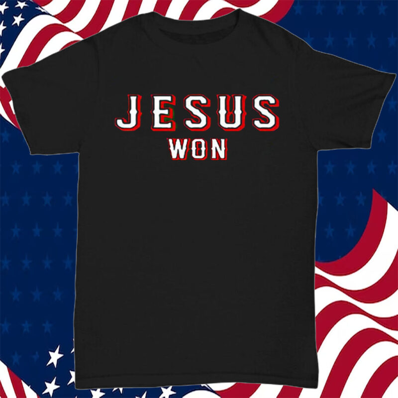 Evan Carter Jesus Won T-Shirt