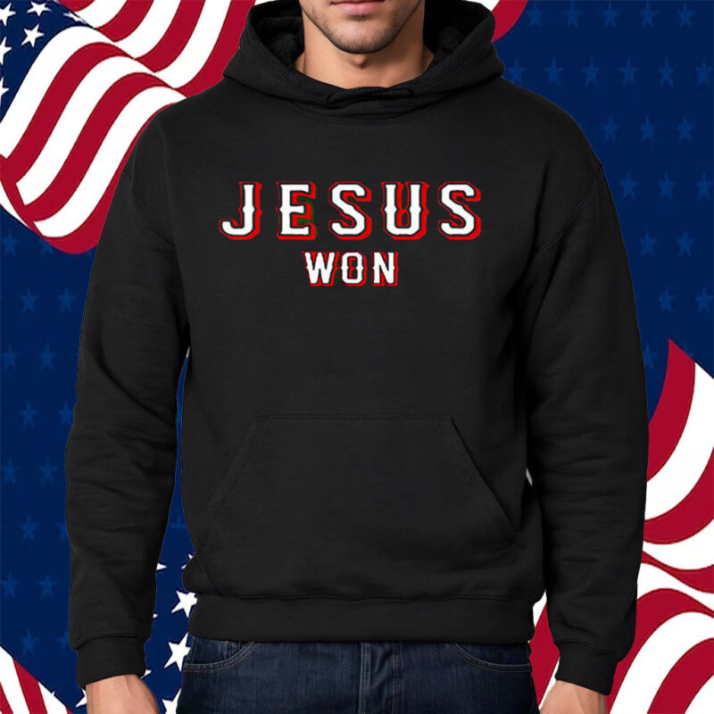 Evan Carter Jesus Won T-Shirt Hoodie