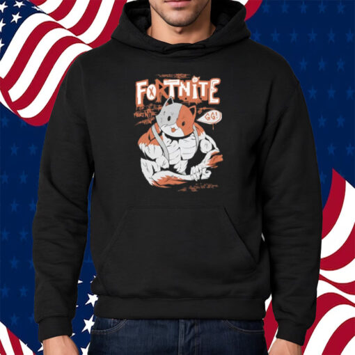 Fortnite Meowscles Shirt Hoodie