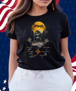 Jack Skellington Collab Metallica Signature Halloween Shirts