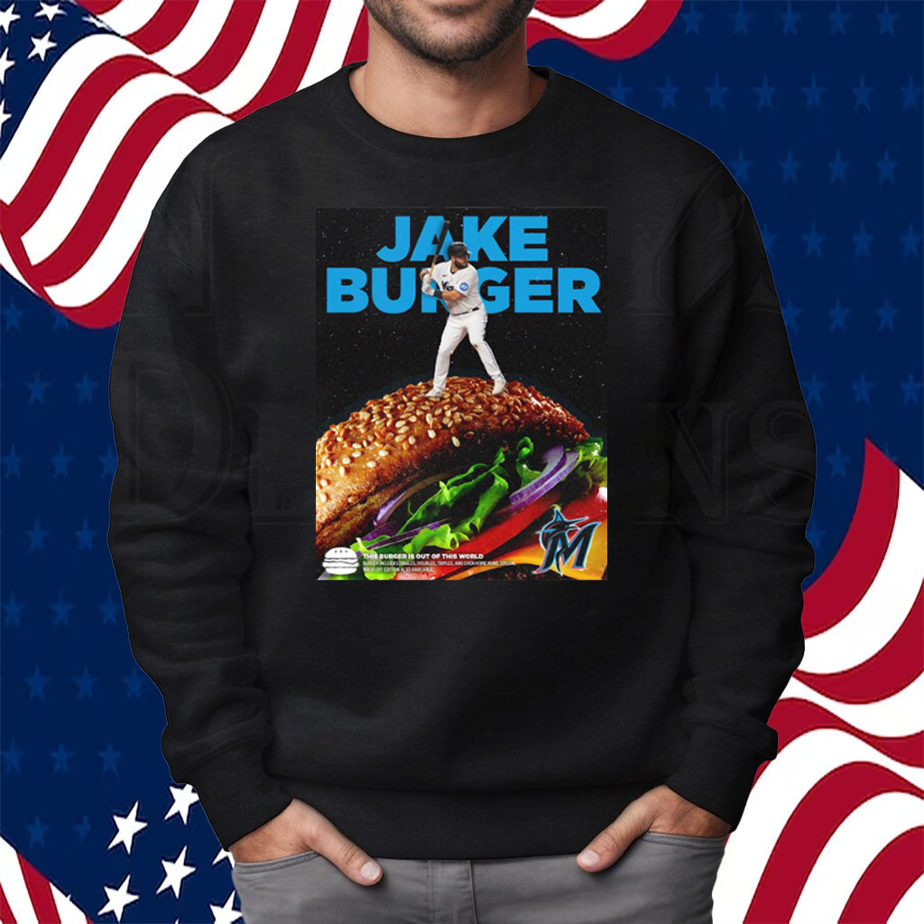 Jake Burger Miami Marlins Shirt - ShirtsOwl Office