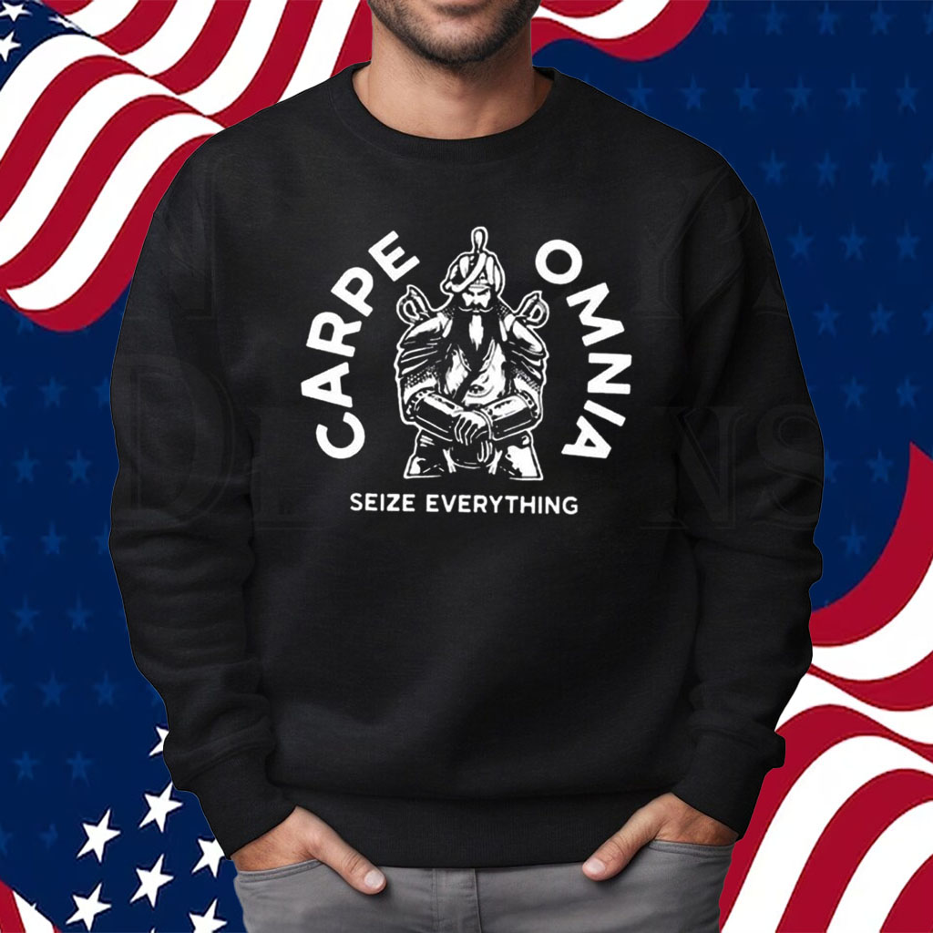 Official Micah Parsons Carpe Omnia Seize Everything Hoodie T-shirt  Sweatshirt - Shibtee Clothing