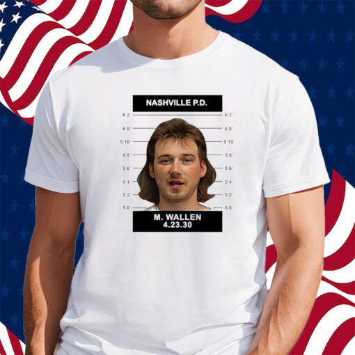 Morgan Wallen Mugshot T-Shirt