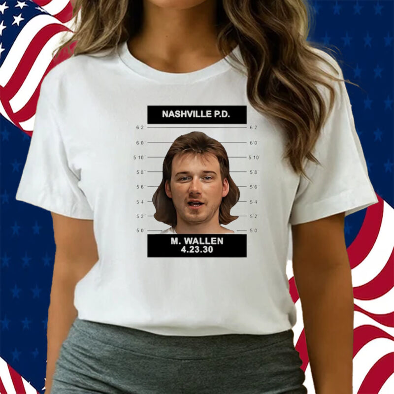 Morgan Wallen Mugshot T-Shirt s