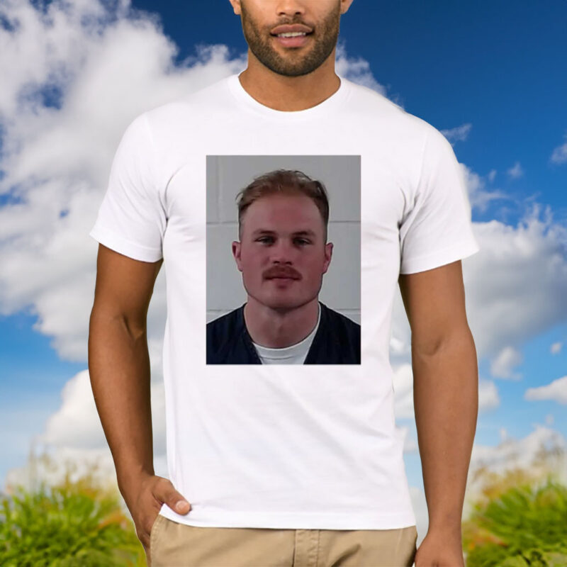 Official Zach Bryan Mugshot T-Shirt