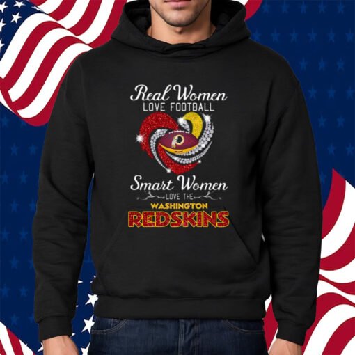 Real women love Football Washington Redskins shirt, hoodie