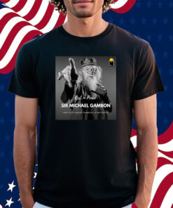 Rest In Peace Michael Gambon 1940-2023 T-Shirt