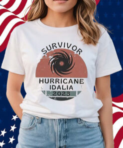 Survivor hurricane idalia 2023 vintage shirts