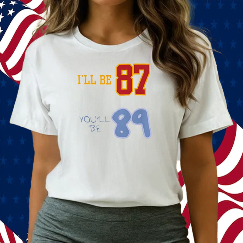 Taylor Swift And Travis Kelce Shirt 87 And 1989 T-Shirts Chiefs Shirt For Fan