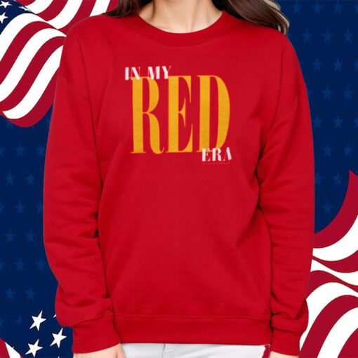 Taylor Swift Themed Chiefs In My Red Era T-Shirt - ShirtsOwl Office