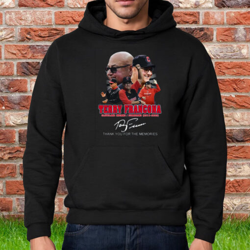 Terry Francona Cleveland Indians Guardians 2013 – 2023 Thank You For The  Memories Shirt - ShirtsOwl Office