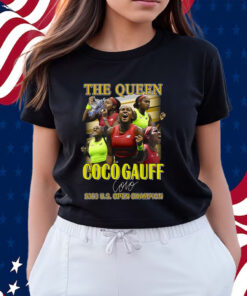 The Queen Coco Gauff 2023 Us Open Champion Shirts