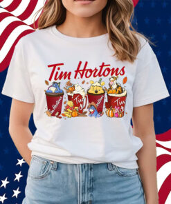 Winnie-The-Pooh Tim Hortons Coffee T-Shirts