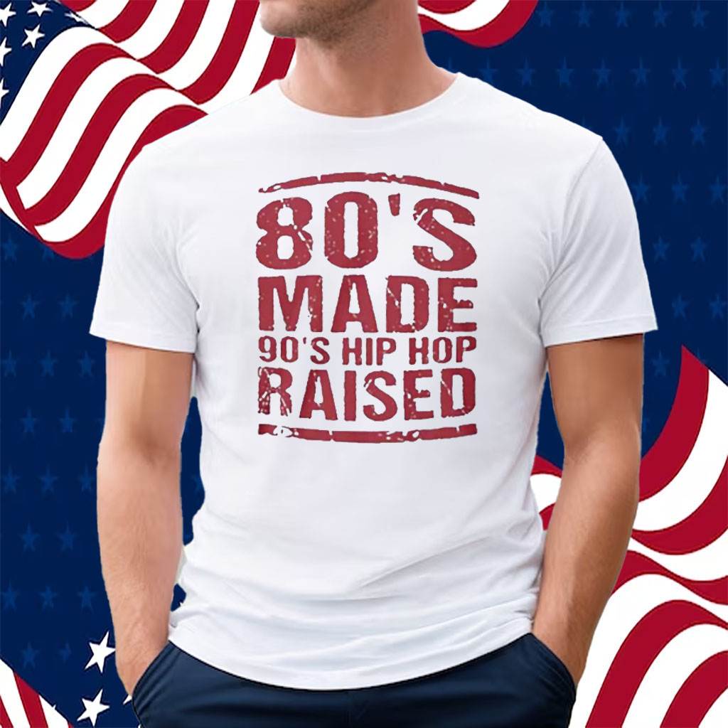 Hohololo 80s Made 90s Raised Vintage Shirt - Retro Hip Hop Graphic Tee For Women