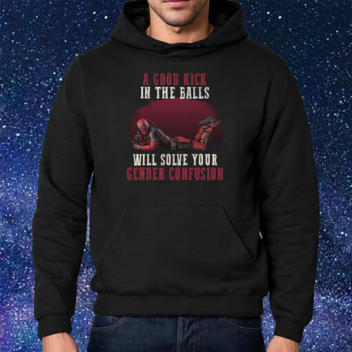 A Good Kick In The Balls Will Solve Your Gender Confusion Shirt Hoodie