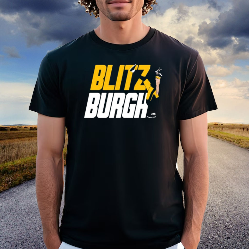 Official Aj Burnett Wearing Blitz Burgh T Shirt, hoodie, sweater