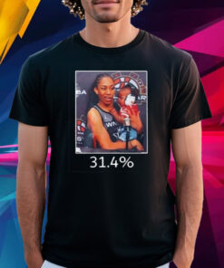 A’ja Wilson 31 4% T-Shirt