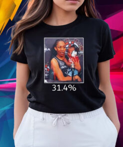 A’ja Wilson 31 4% T-Shirts