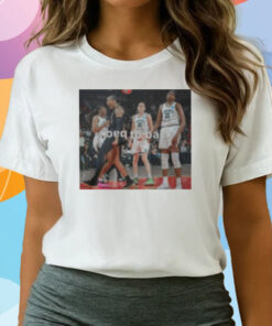 A’ja Wilson Wear Back To Back T-Shirts