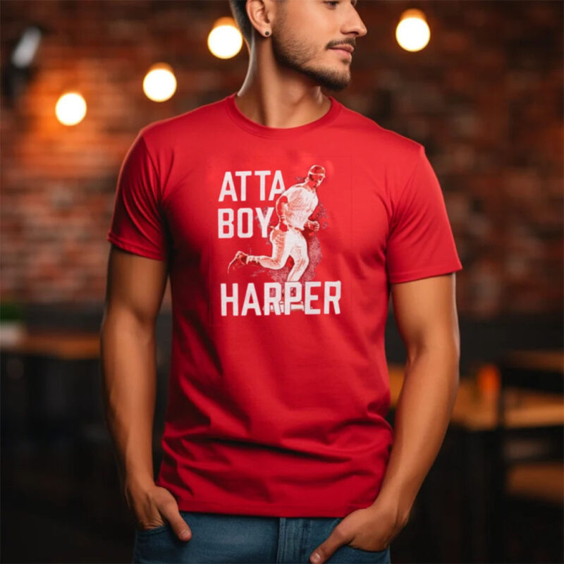 Atta Boy Harper Philadelphia Phillies Tee Shirt